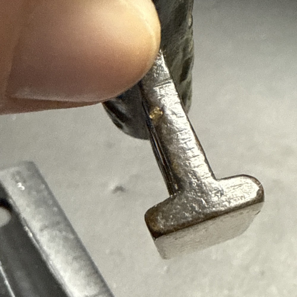 Vintage Brass Key Corkscrew