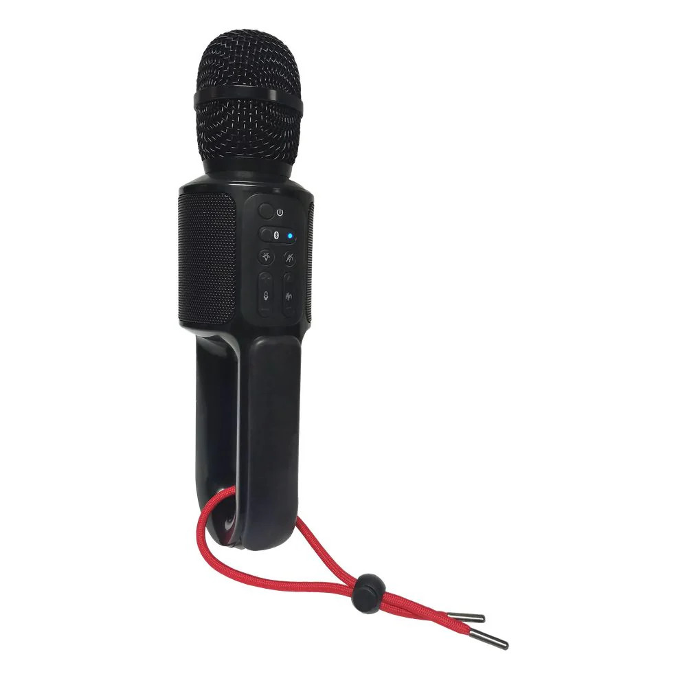 The Singing Machine SMM575 Singing Machine Move Microphone with Lighting Effects