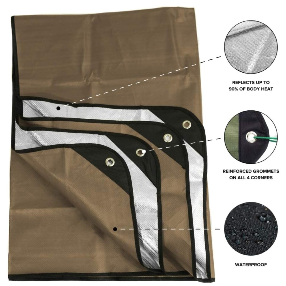 Reflective Thermal Barrier: Camping & Hiking Essential