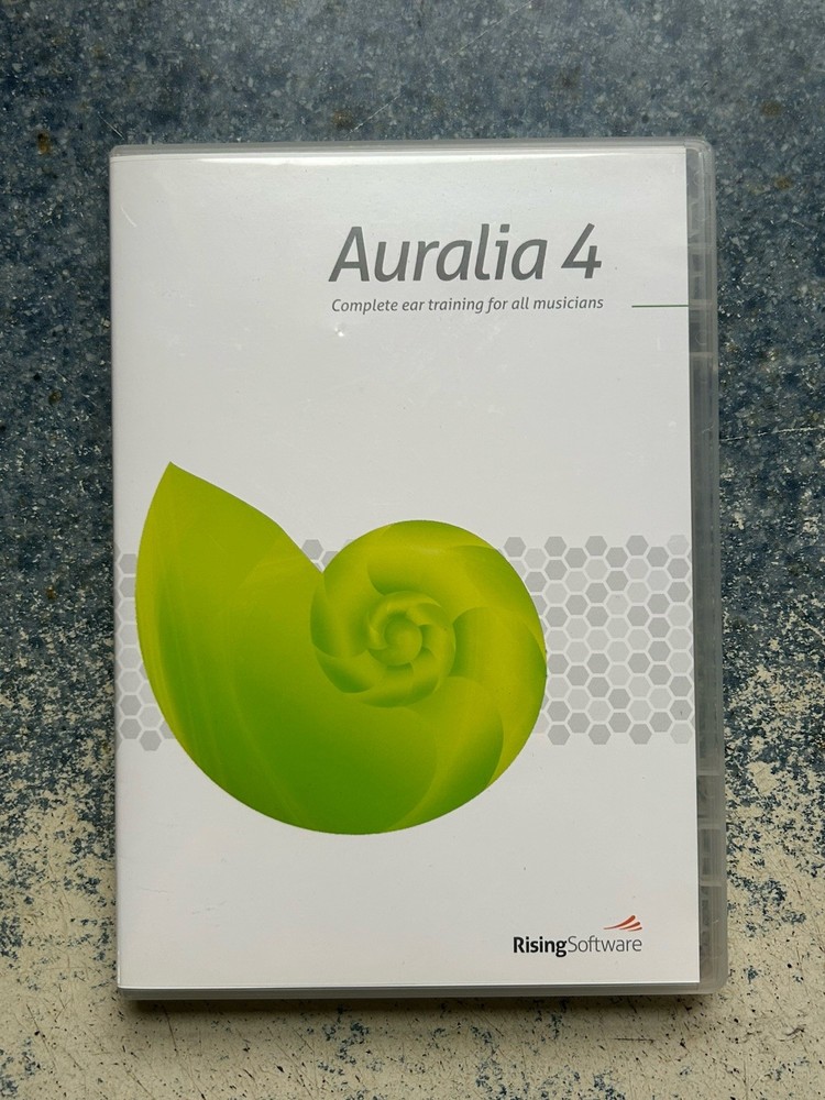 Auralia 4, ear training for musicians software, Windows/Mac, 2009, Preowned