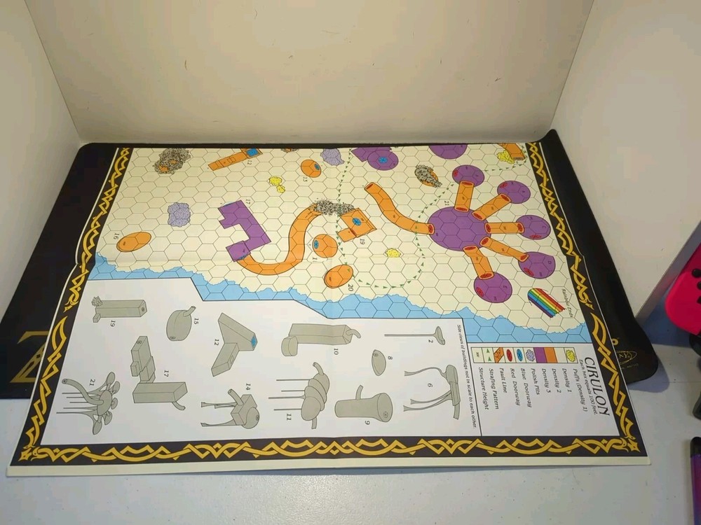 TSR Dragonlance DLE2 Dragon Magic 9244 Advanced Dungeons & Dragons With Map