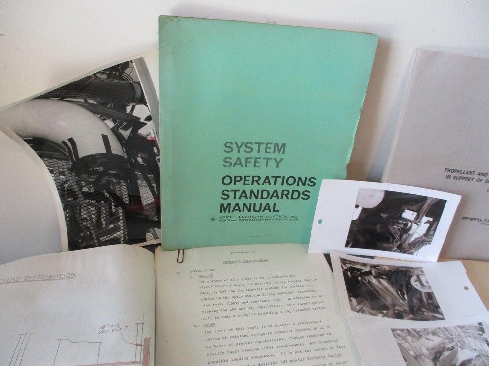 NASA SPACE SHUTTLE ROCKWELL GENERAL DYNAMICS PROPELLANT/CRYOGENICS PROPOSAL++