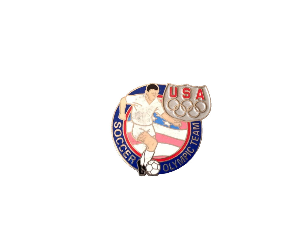 U. S. A. Soccer Olympic Team Lapel Button