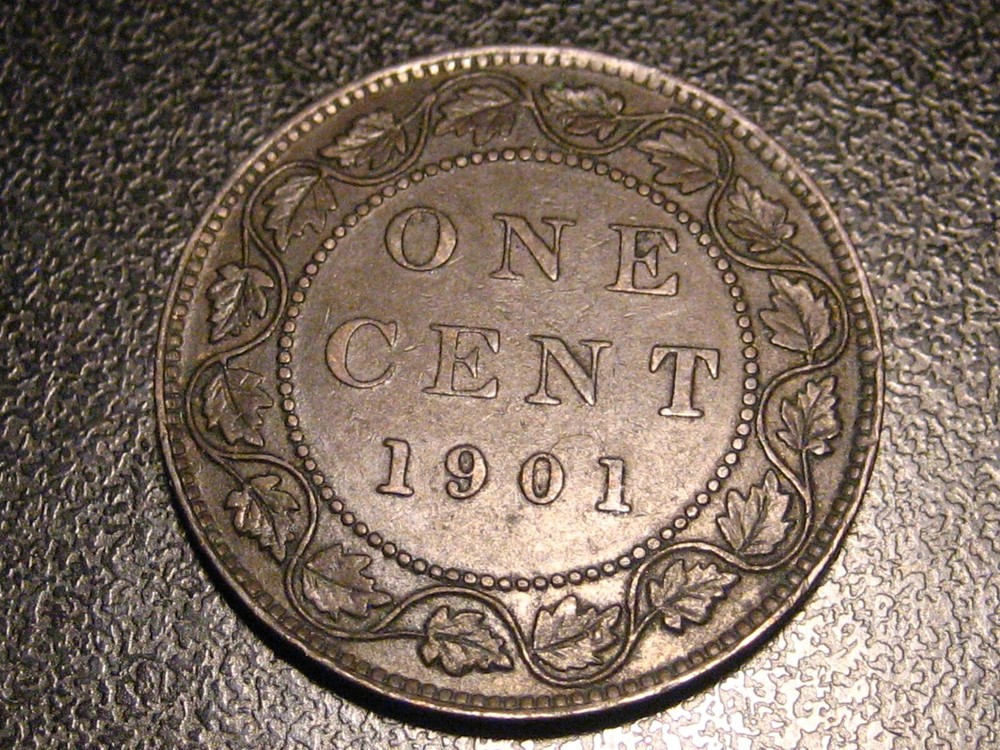 1901 Canadian Large Cent