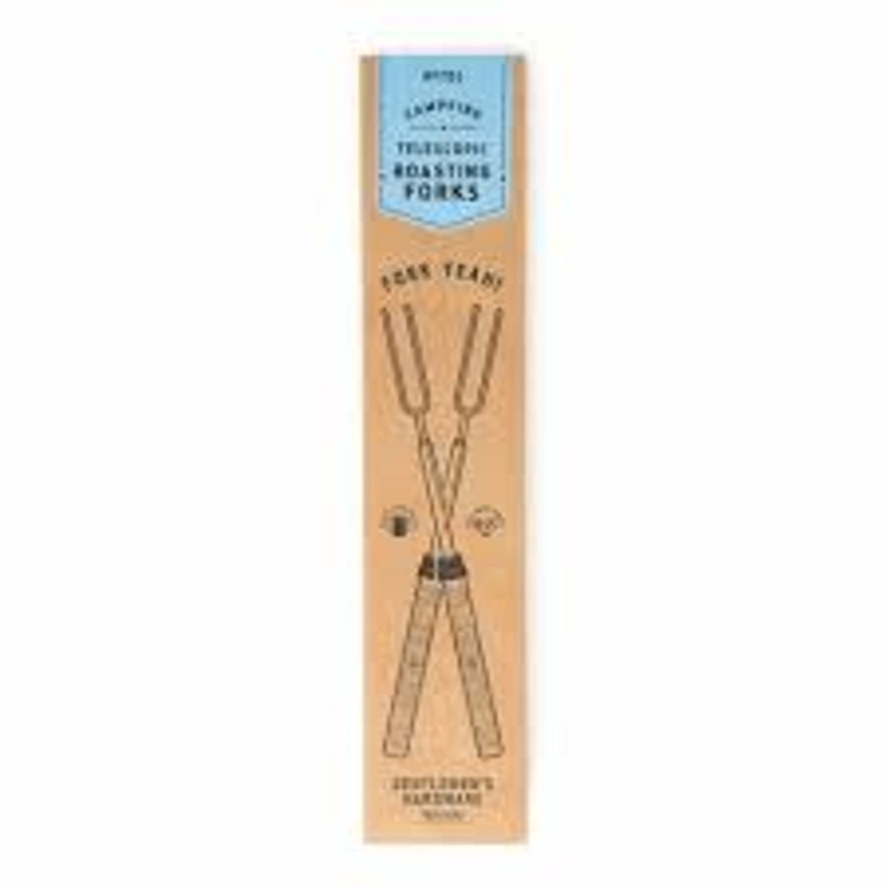 NIB Gentlemen's Hardware Campfire Telescopic Roasting Forks