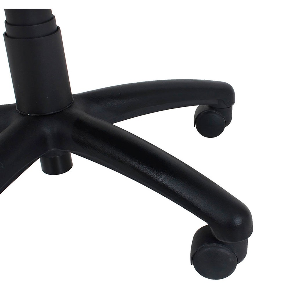 Mid Back 24/7 Antimicrobial Task Chair Vinyl Black