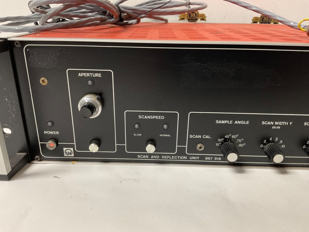 Leybold Heraeus PS-DF 12 Scan and Deflection Unit 867 916 untested