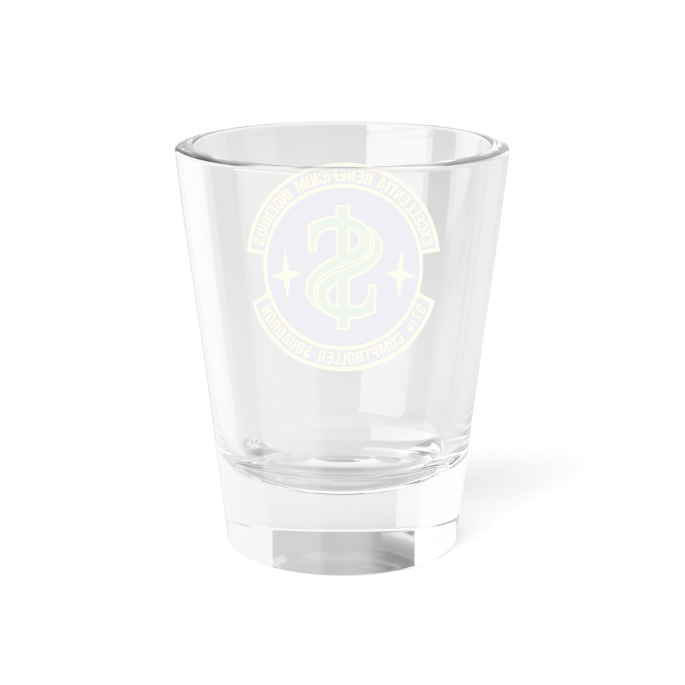 97th Comptroller Squadron (U.S. Air Force) Shot Glass 1.5oz