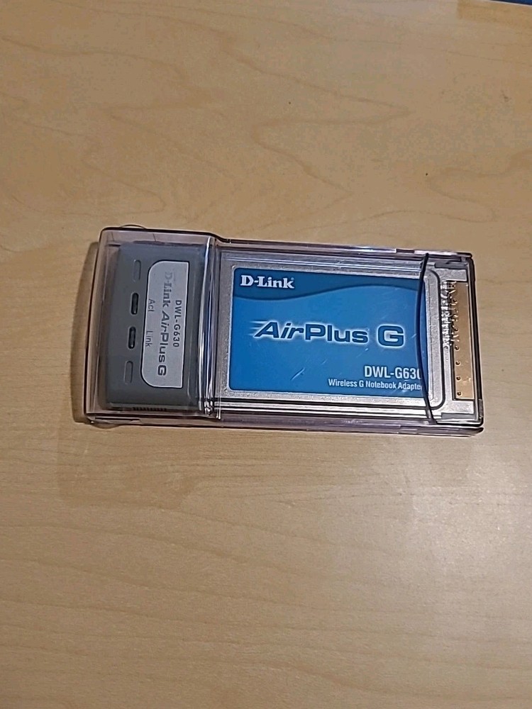 D-Link AirPlus G DWL-G630 Wireless G Notebook Adapter