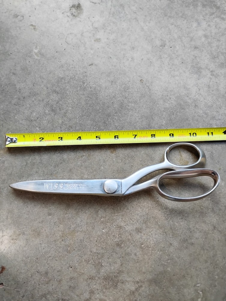 Wiss Pinking Shears Sscissors Zigzag Pattern Model AA