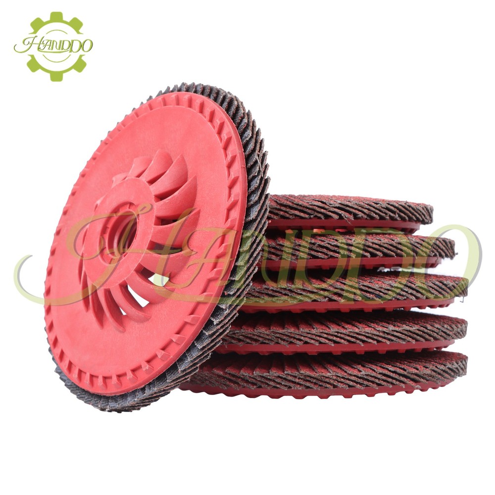 10Pack 4-1/2"×7/8'' T29 60 Grit Ceramic Discs Work with Universal Angle Grinders