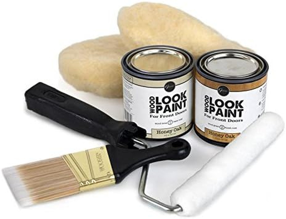 Wood Look Paint Kit for Front & Interior Doors (Honey Oak)