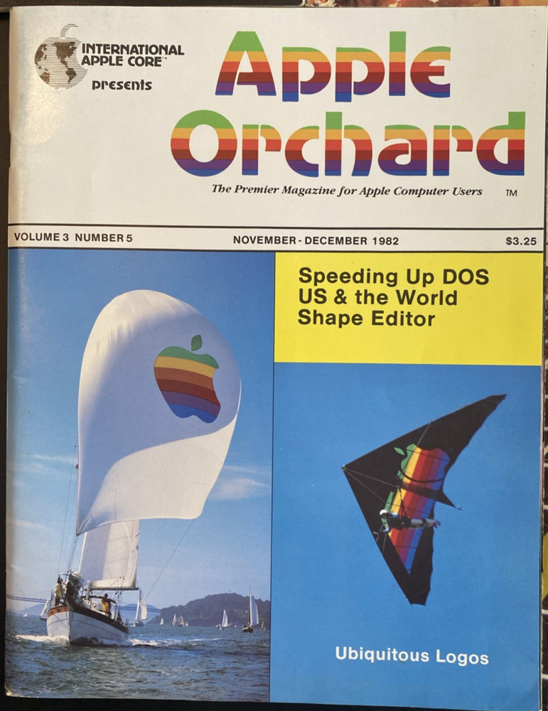 Vtg Apple Orchard International Core Magazine Apple Computer 5 issues 1981-1982