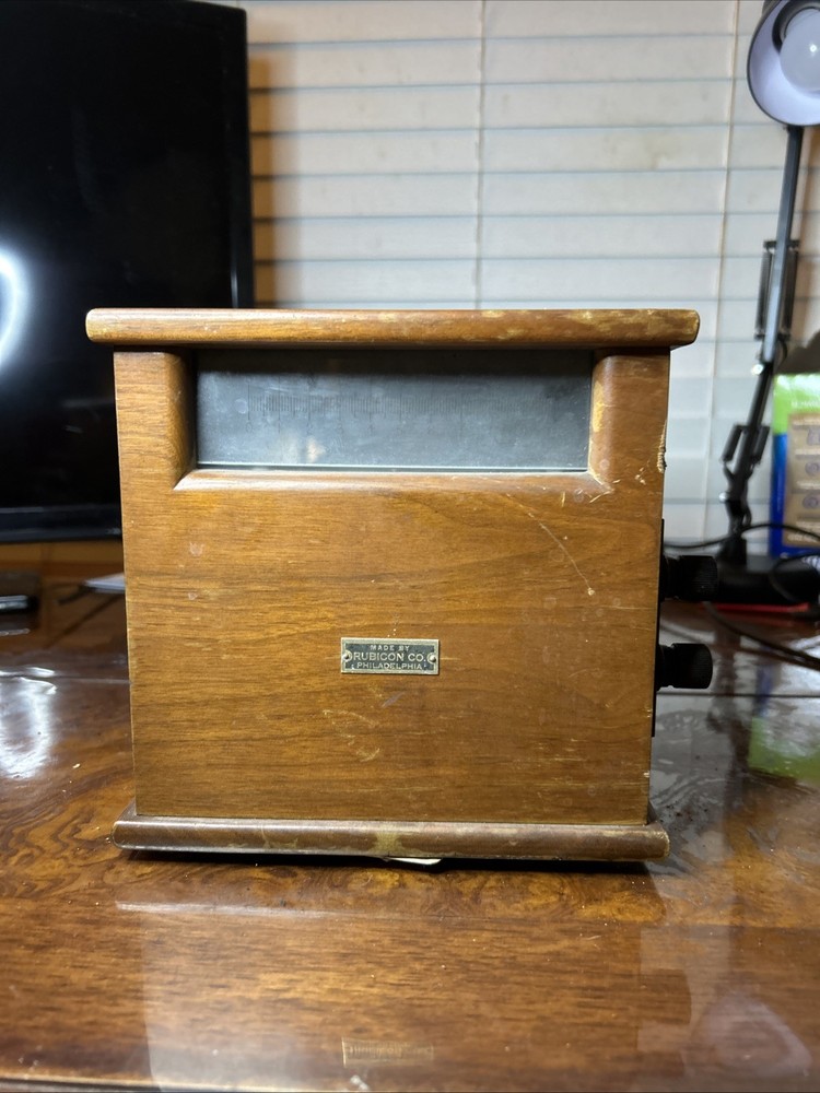 Rare 1930’s Rubicon Slide Rule Scale Working