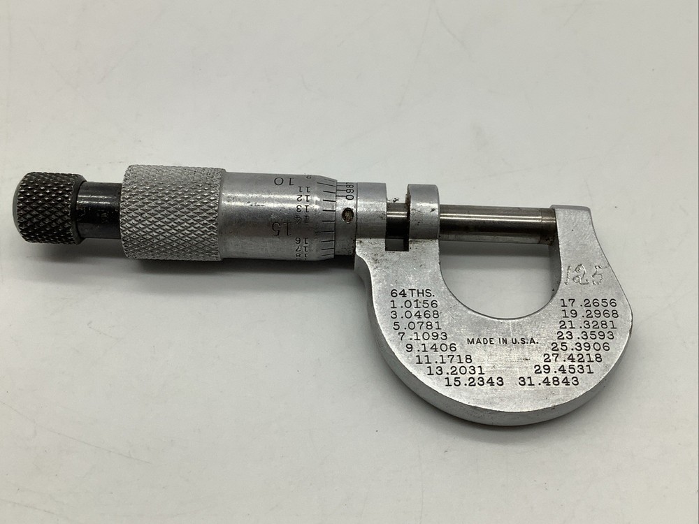Starrett T232 Micrometer USA