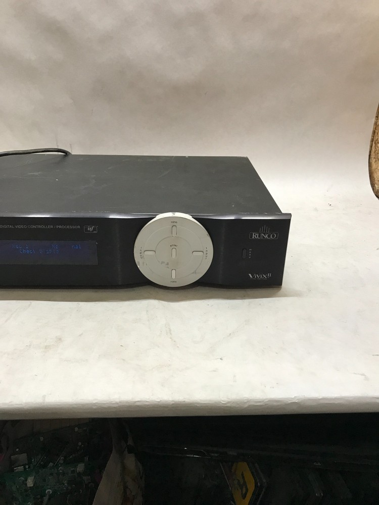 Runco VX2c DHD Projection Processor POWERS ON! For Parts UNTESTED SOLD AS IS -DW