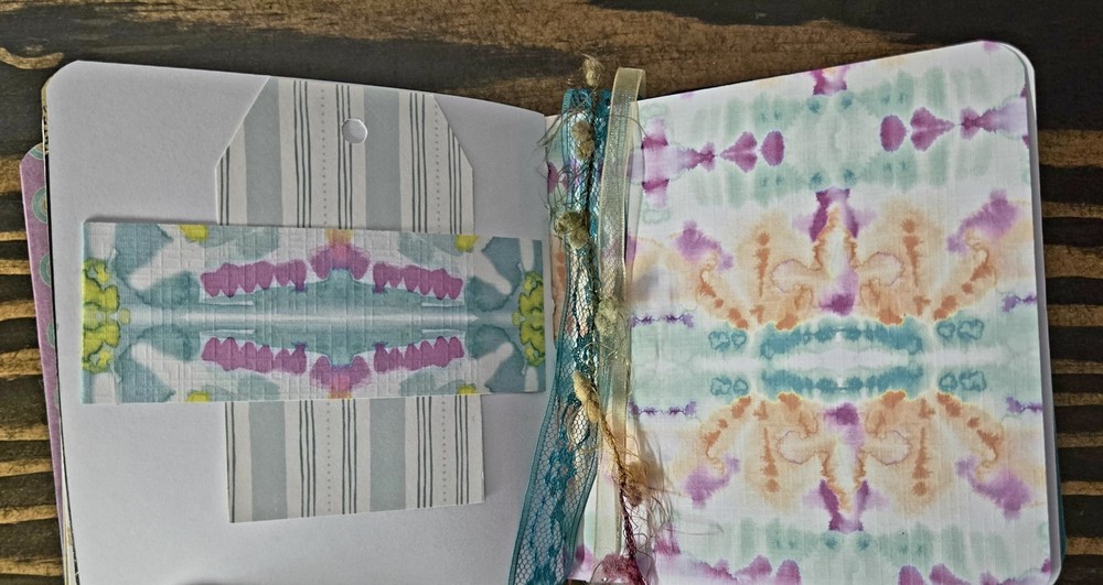 Handmade Teal Hardcover Journal Upcycled Book