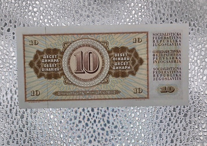 1978 - Yugoslavia - 10 Dinar Bank Note