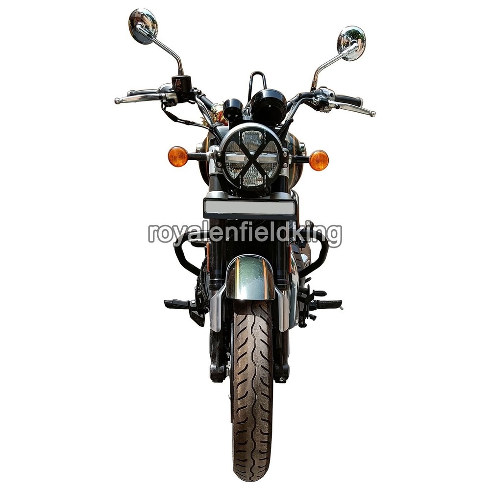 FOR ROYAL ENFIELD SUPER METEOR 650 "Saddle Stay Pair & Compact Engine Guard"