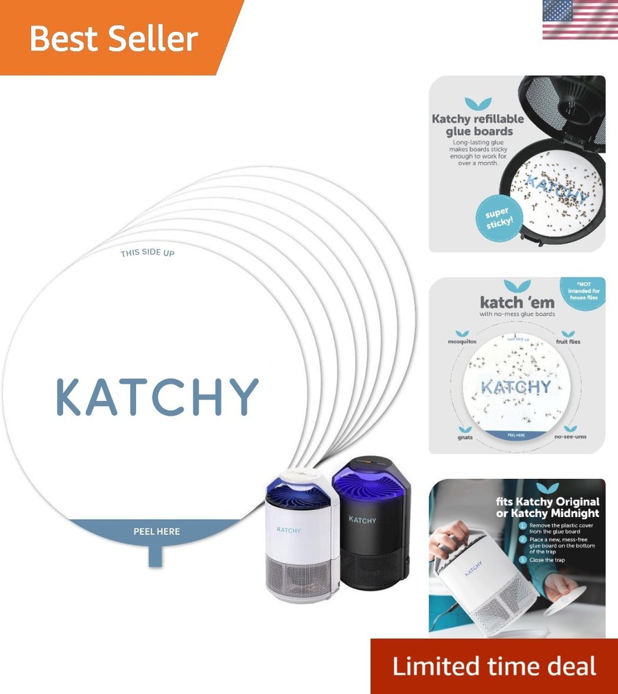 Effective  & Midnight Glue Board Refills – 8 Count for Home Use