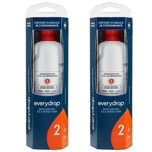 2PACK New Refrigerator ICE & Water Filter 2 Replacement