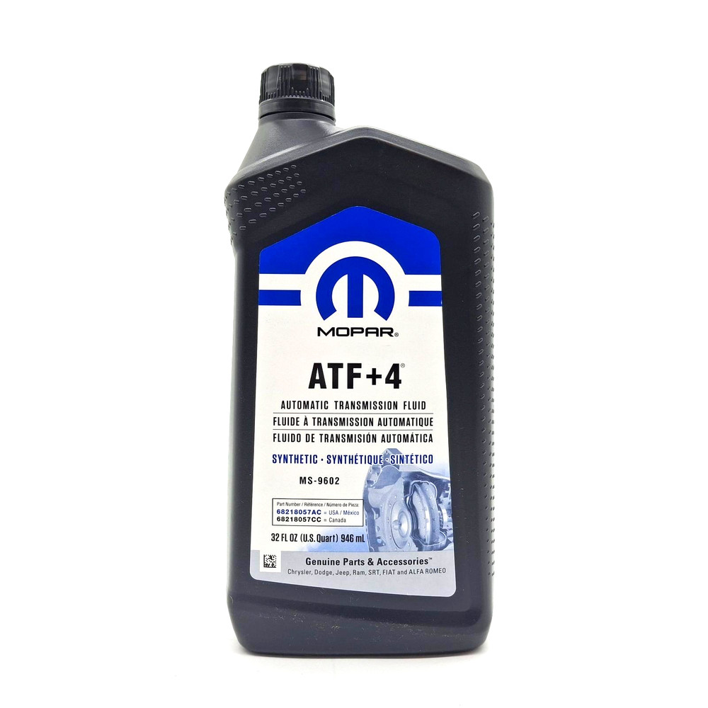 Mopar ATF+4 Automatic Transmission Fluid Case (1 Quart) 68218057AC