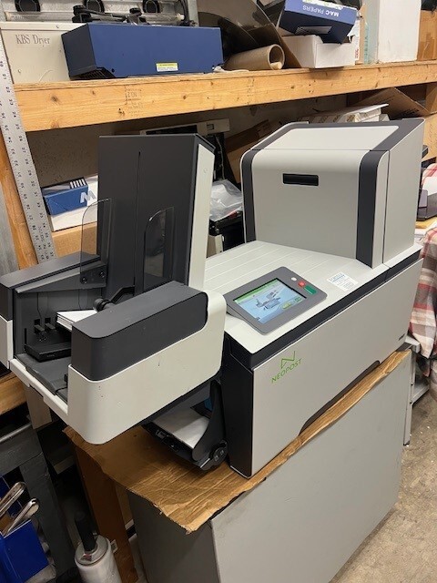 neopost DS75i folder/inserter/sealer.