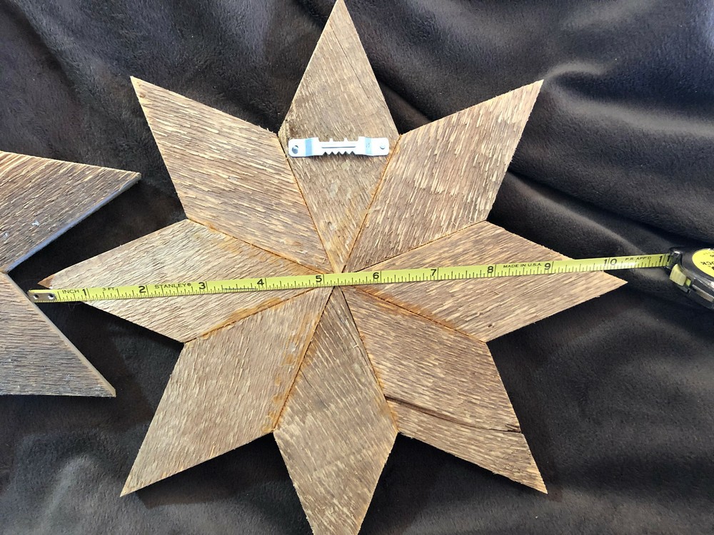 Barn Board Decorative Stars