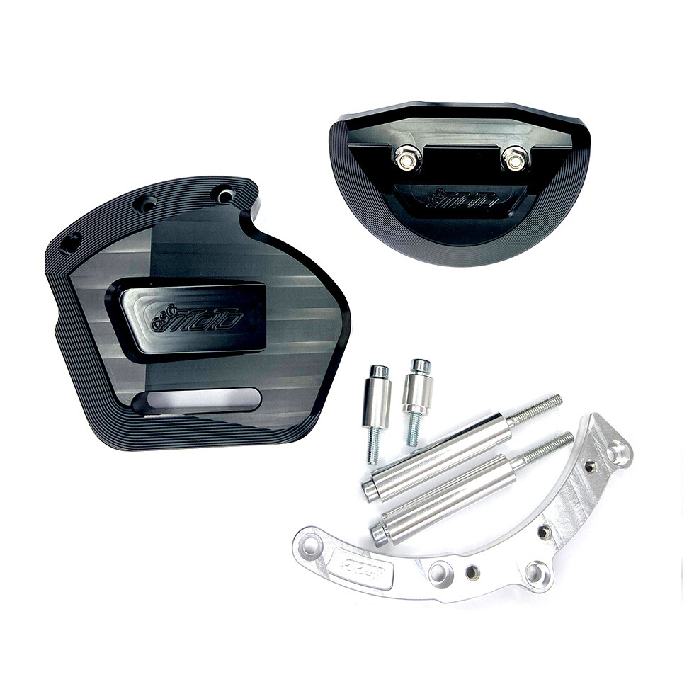 GSG Engine Guard Crash Pad Set for Ducati Multistrada V4 (2021 -)