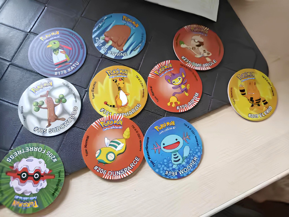 Pokemon Tazos 100/100 Generation 2 - Complete Set