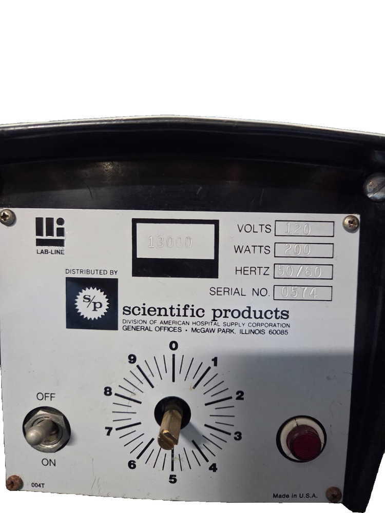 Lab Line heated Laboratory Waterbath Model 13000