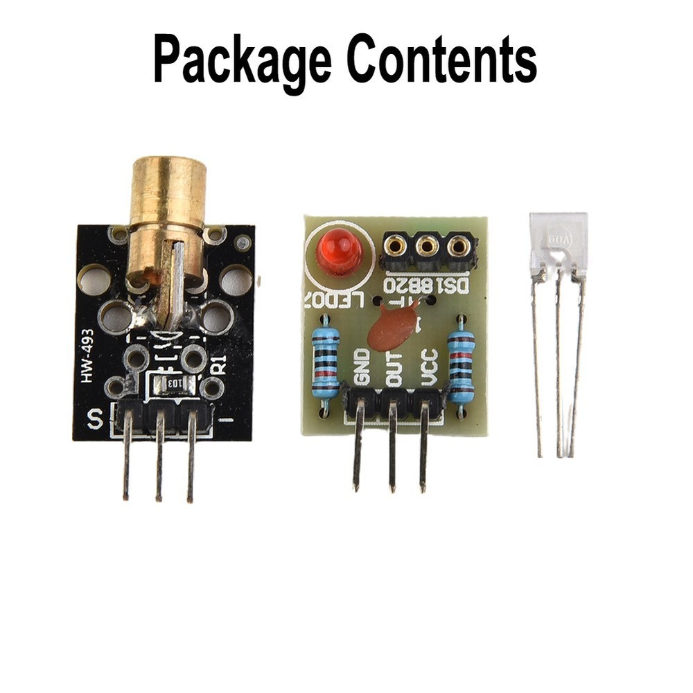 Sensor Module With KY-008 Transmitter 10pcs Set For Arduino AVR Replacement
