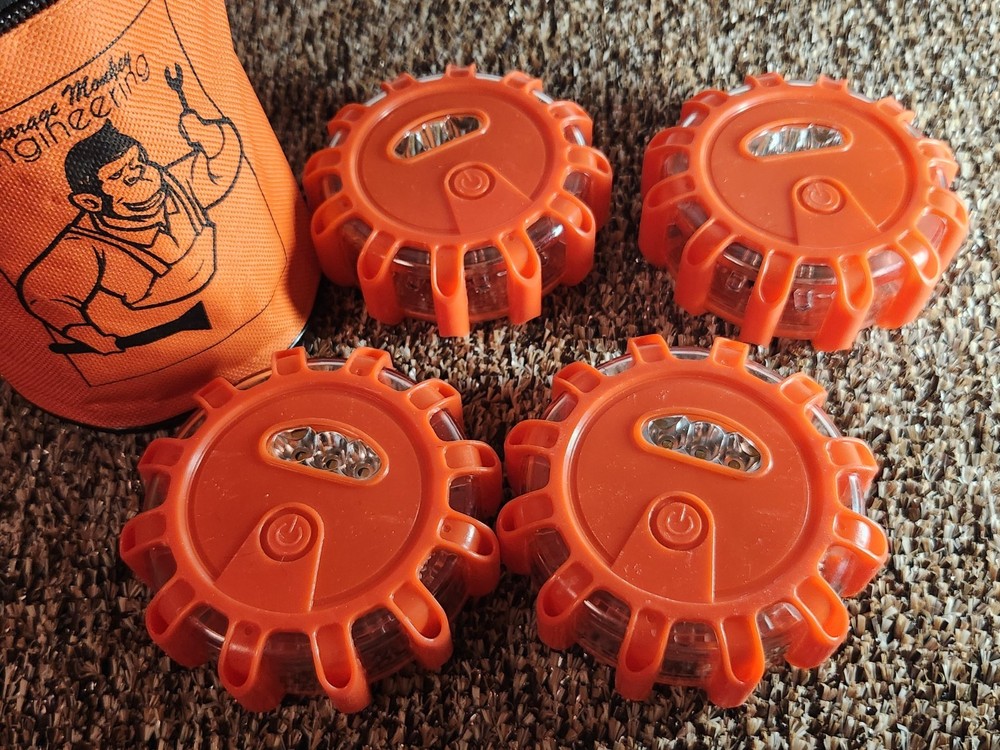 Garage Monkey Roadside Emergency Flasher Warning Lights Led