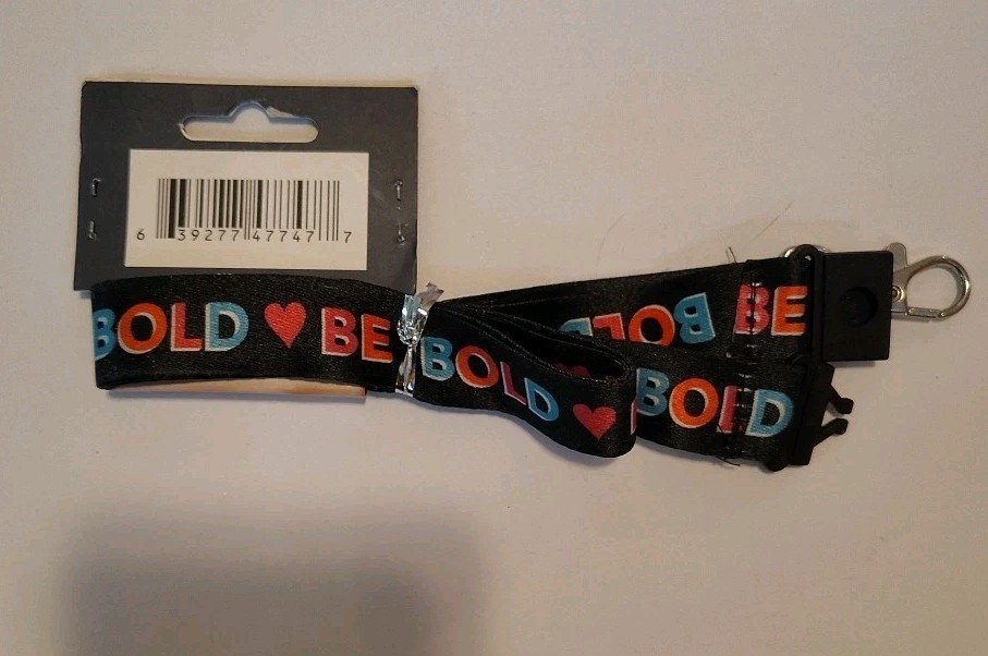 Juncture Lanyard. “Be Bold”-Brand New-