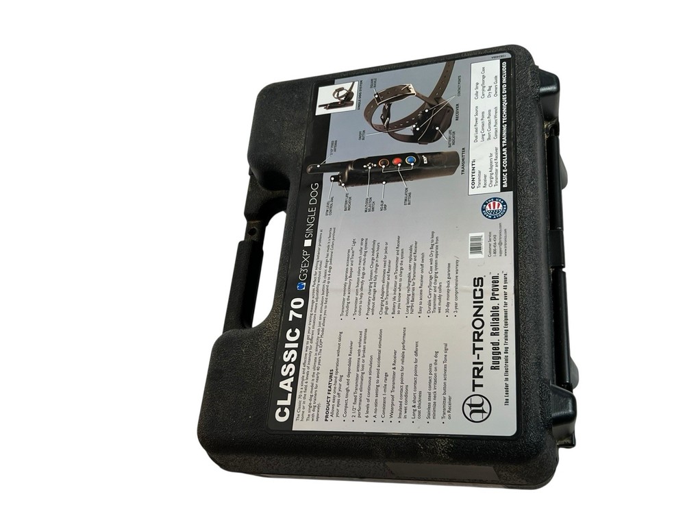 Tri Tronics Storage Case - Hard Plastic Storage Case.