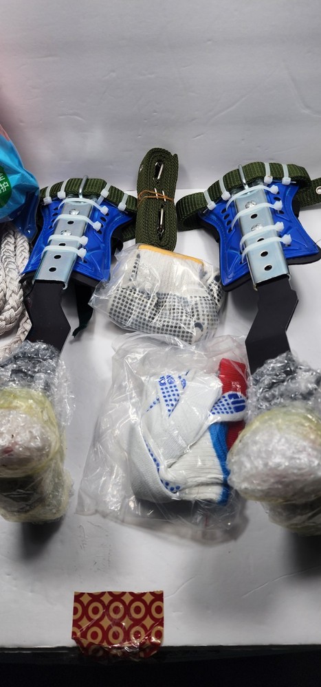 Tree Climbing Spikes Set, Adjustable Tree Climbing Spikes, Portable Tree Climbin