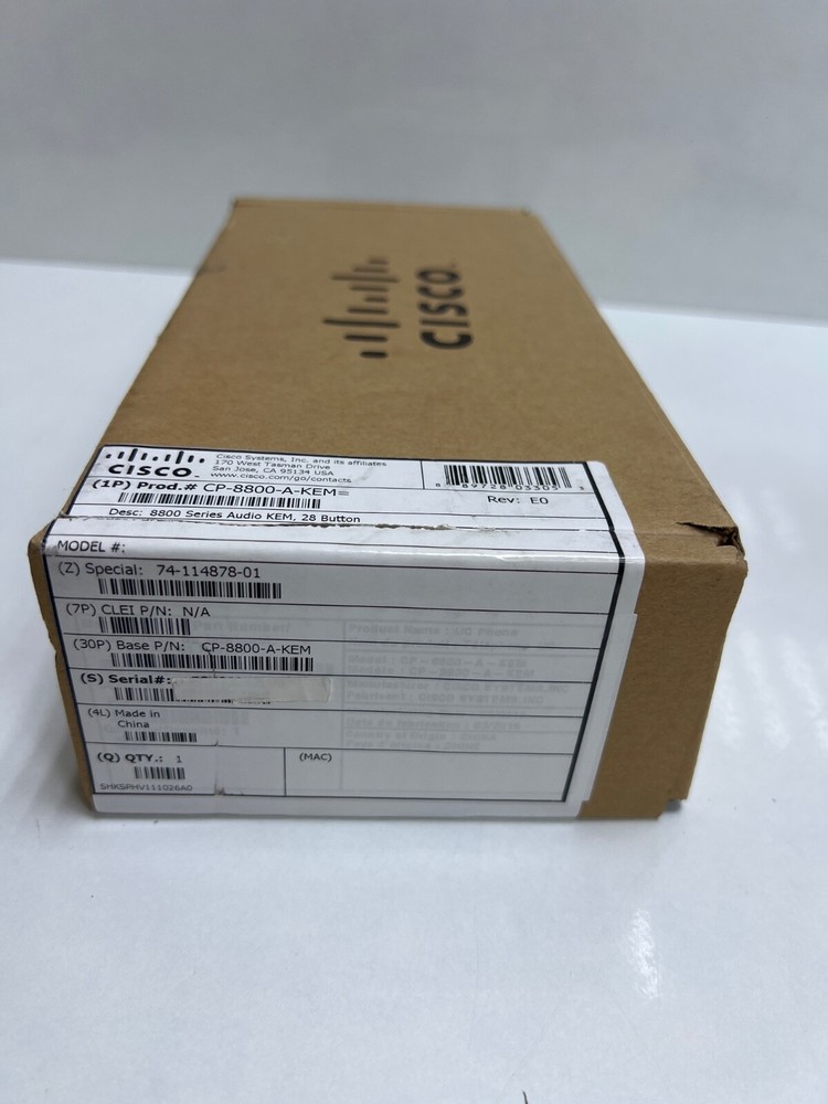 CISCO CP-8800-A-KEM ,8800 Key Expansion Module