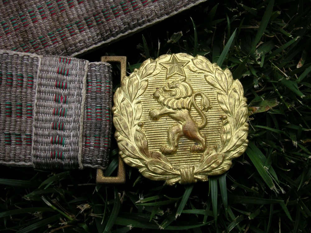 Officer's parade military belt