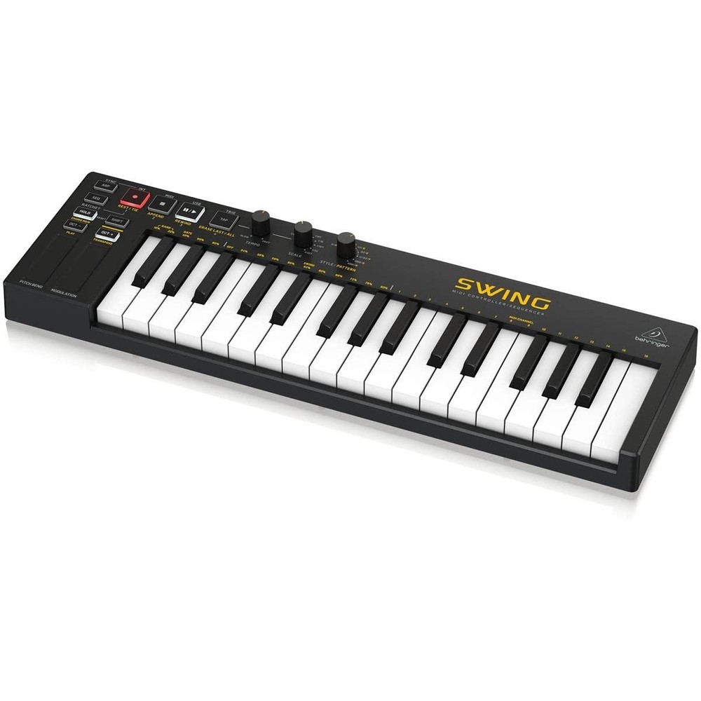 Behringer SWING 32-Key USB MIDI Controller Keyboard with 64-Step Sequencer