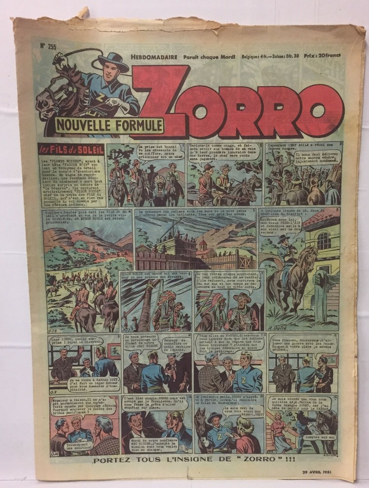Zorro - 29 April 1951 - No 255