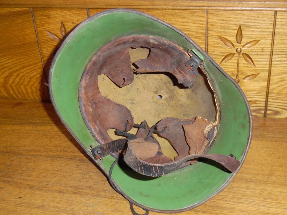 Vintage Swiss Fireman's Helmet #3