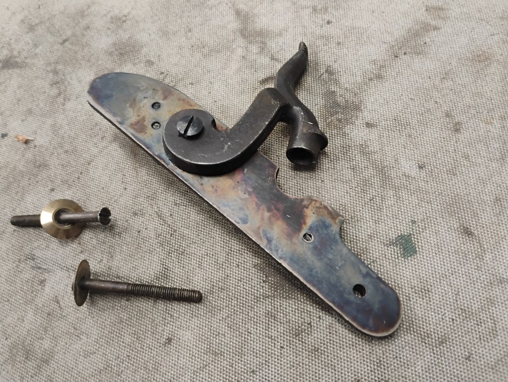 CVA Hawken Percussion Lock Plate Assembly