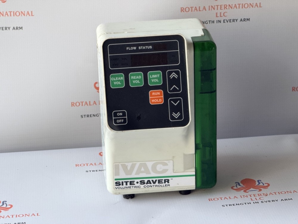 AC Site-Saver Volumetric Controller Infusion Pump Unit w/ Cable - AS IS