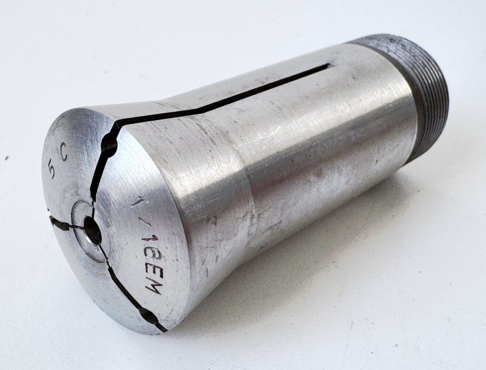 E1 5C Emergency Collet Internal & External Threads .182" Counter Bore