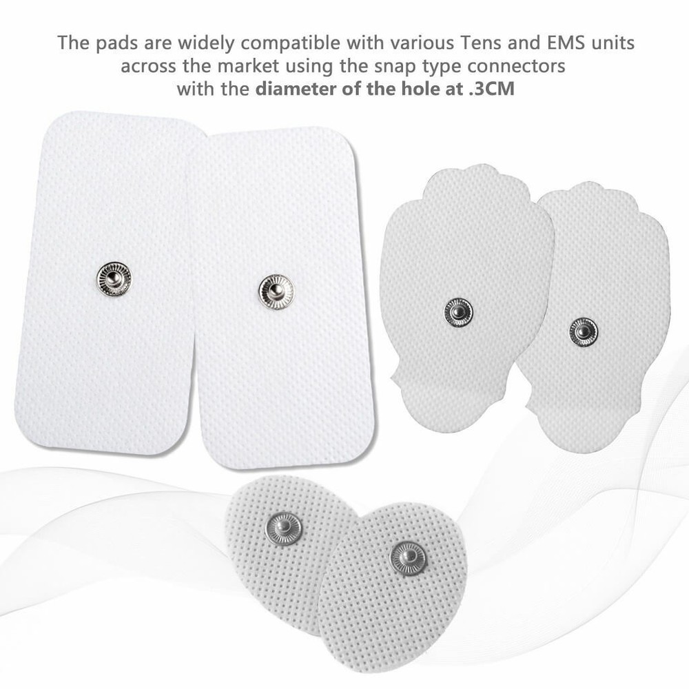 TENS Unit Snap-On - L Electrode Pads - 20 pc