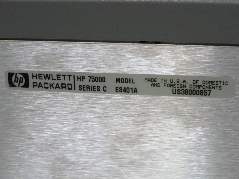 HP E8401A VXI MAINFRAME T208994