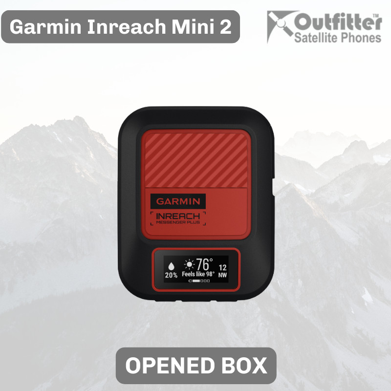 Garmin inReach Messenger Plus SOS Satellite Tracker Communicator - OPEN BOX
