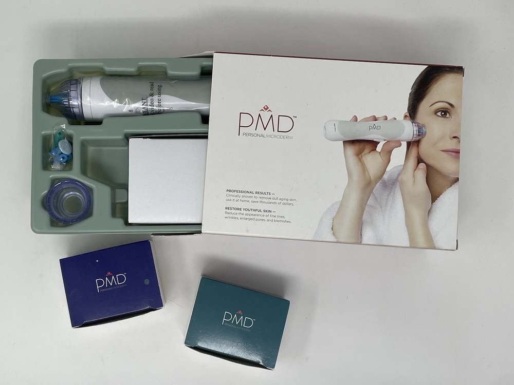 PMD Personal Microderm Anti-Aging Complete Kit NIB W/ Replacement Discs