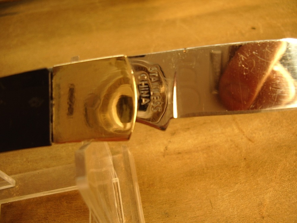 Commemorative OPERATION DESTERT STORM Lockback Folder- Jets-Eagle Etch