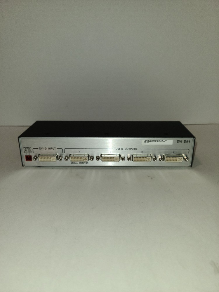 Extron DVI DA4 DVI Distribution Amplifier - NO Power Supply
